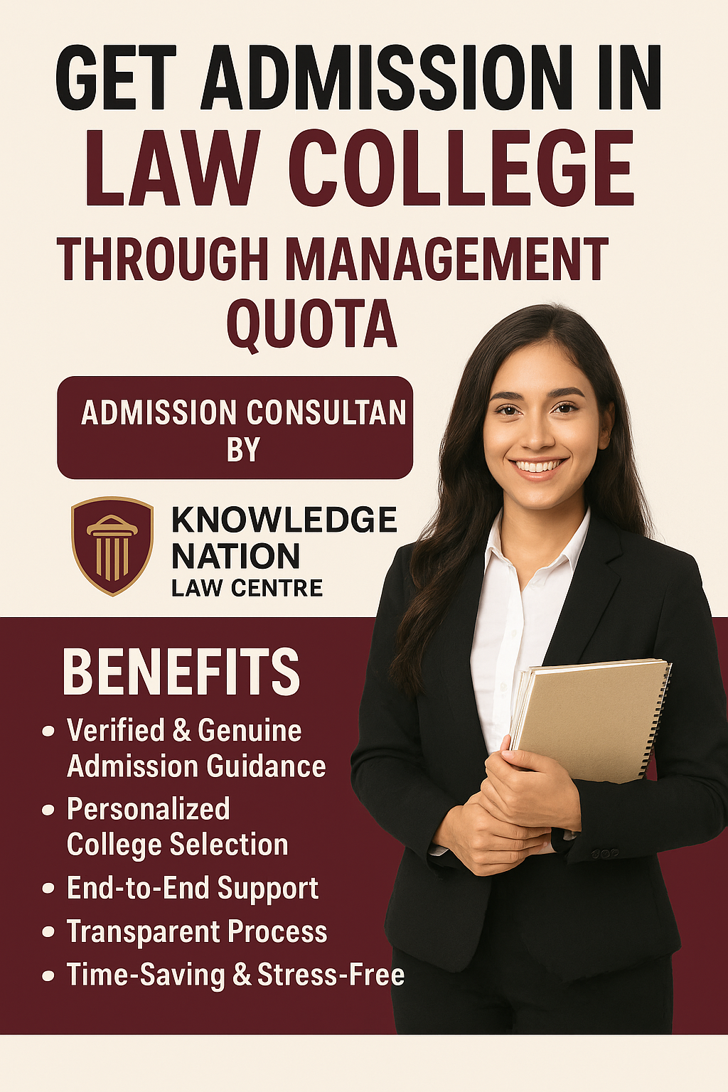 Get Admission in Law College Through Management Quota